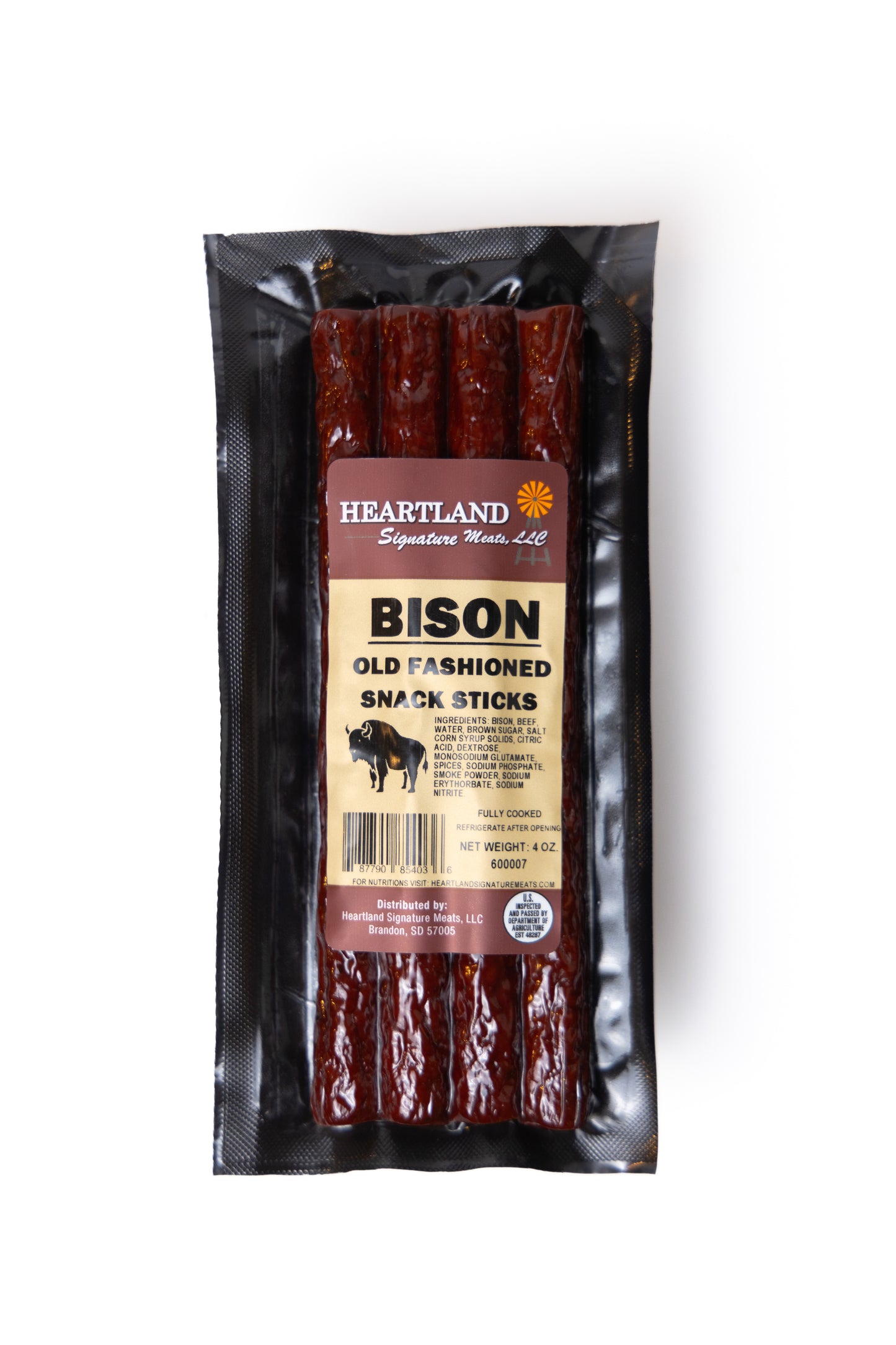 Bison Old Fashioned Snack Sticks - 2 Packages